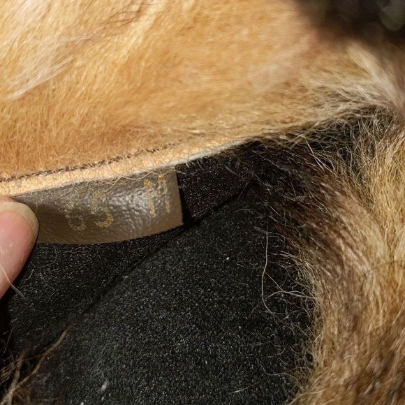 Maxine of Canada Suede Leather Fox Fur Boots 6.5 - Picture 4 of 7